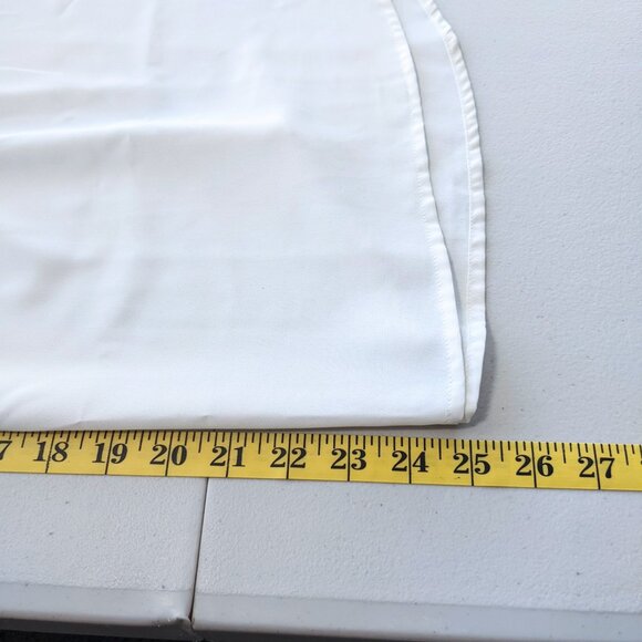 IRIS top with statement sleeves, round neck, short sleeves,  pearl button - Picture 9 of 11